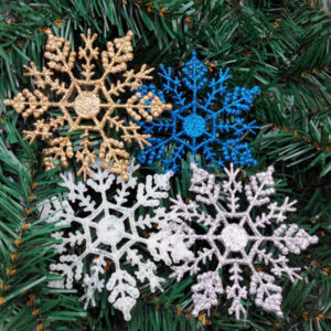 Christmas decorations snowflakes
