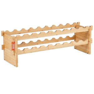 18 Bottle Stackable Modular Wine Rack