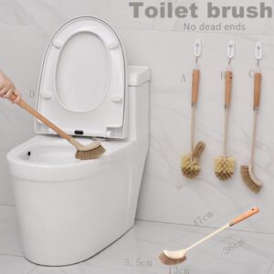 Wooden Toilet Cleaning Brush