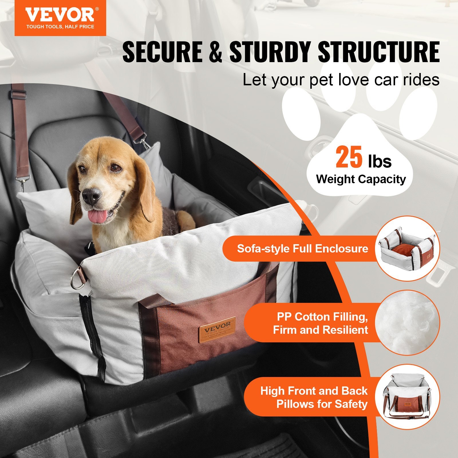Waterproof Dog Car Seat - Image 5