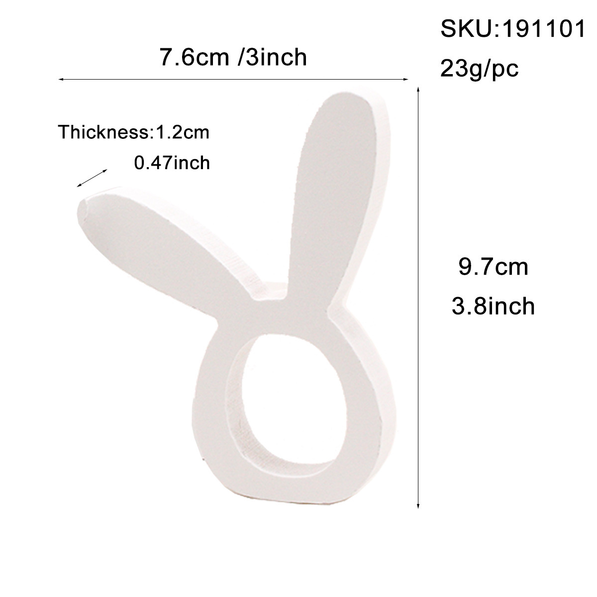 Easter Bunny Napkin Ring Holders - Image 7