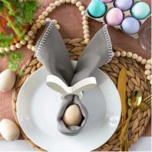 Easter Bunny Napkin Ring Holders