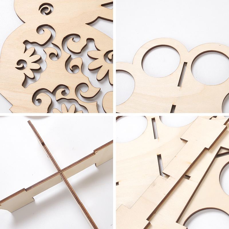 Eight Hole Easter Wooden Bunny Egg Rack - Image 5